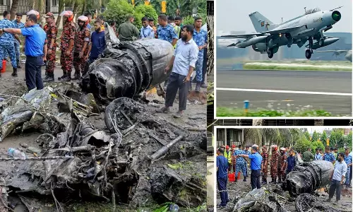 ധാക്ക വിമാനദുരന്തം: ചൈനീസ് നിര്‍മിത യുദ്ധവിമാനങ്ങളുടെ വിശ്വാസ്യതയെക്കുറിച്ചുള്ള ചോദ്യങ്ങള്‍ വീണ്ടും ഉയരുന്നു