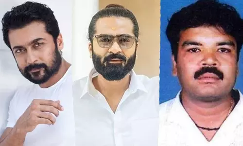 ഷൂട്ടിങ്ങിനിടെ മരിച്ച സ്റ്റണ്ട് മാസ്റ്റര് രാജുവിന്റെ മക്കളുടെ പഠനച്ചിലവേറ്റെടുത്ത് നടന് സൂര്യ; കുടുംബത്തിന് സാമ്പത്തിക സഹായം നല്കി ചിമ്പു ഷൂട്ടിങ്ങിനിടെ മരിച്ച സ്റ്റണ്ട് മാസ്റ്റര് രാജുവിന്റെ മക്കളുടെ പഠനച്ചിലവേറ്റെടുത്ത് നടന് സൂര്യ; കുടുംബത്തിന് സാമ്പത്തിക സഹായം നല്കി ചിമ്പു