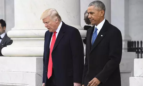 Donald Trump Shares AI Video Of Barack Obama Being Arrested