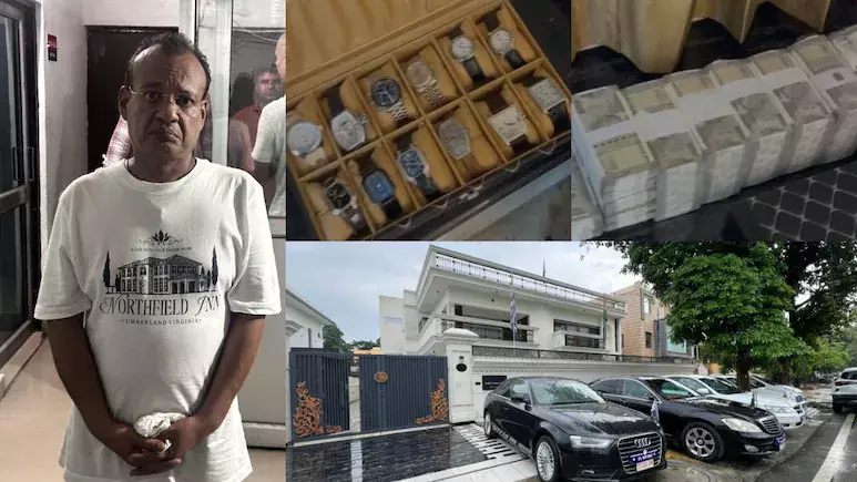 സാങ്കൽപിക രാജ്യത്തിന്റെ പേരിൽ വ്യാജ എംബസി; 12 വ്യാജ പാസ്പോര്ട്ടുകൾ, ആഡംബര കെട്ടിടം: അംബാസിഡര് പിടിയിൽ സാങ്കൽപിക രാജ്യത്തിന്റെ പേരിൽ വ്യാജ എംബസി; 12 വ്യാജ പാസ്പോര്ട്ടുകൾ, ആഡംബര കെട്ടിടം: അംബാസിഡര് പിടിയിൽ