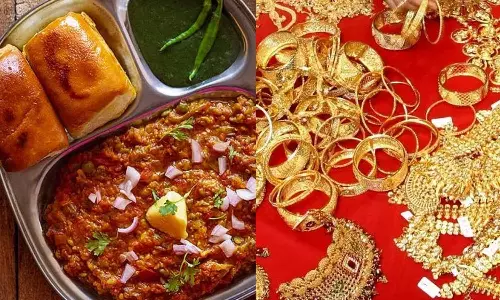 മൂന്ന് കോടിയുടെ ജ്വല്ലറി കവർച്ചയിൽ പൊലീസിനെ സഹായിച്ചത്  30 രൂപയുടെ പാവ് ഭാജി