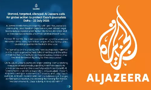 Al Jazeera calls for global action to protect Gaza’s journalists