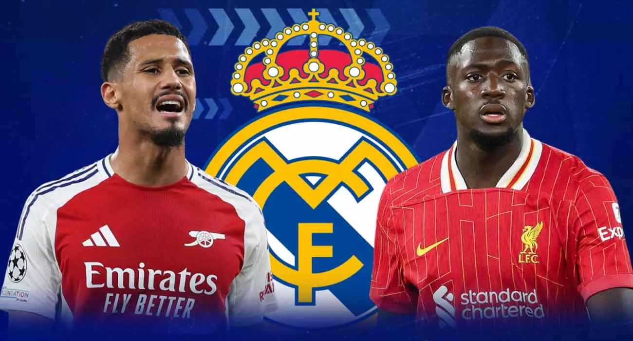 Real Madrid looking for defender after Dean Hewson; Premier League players as target