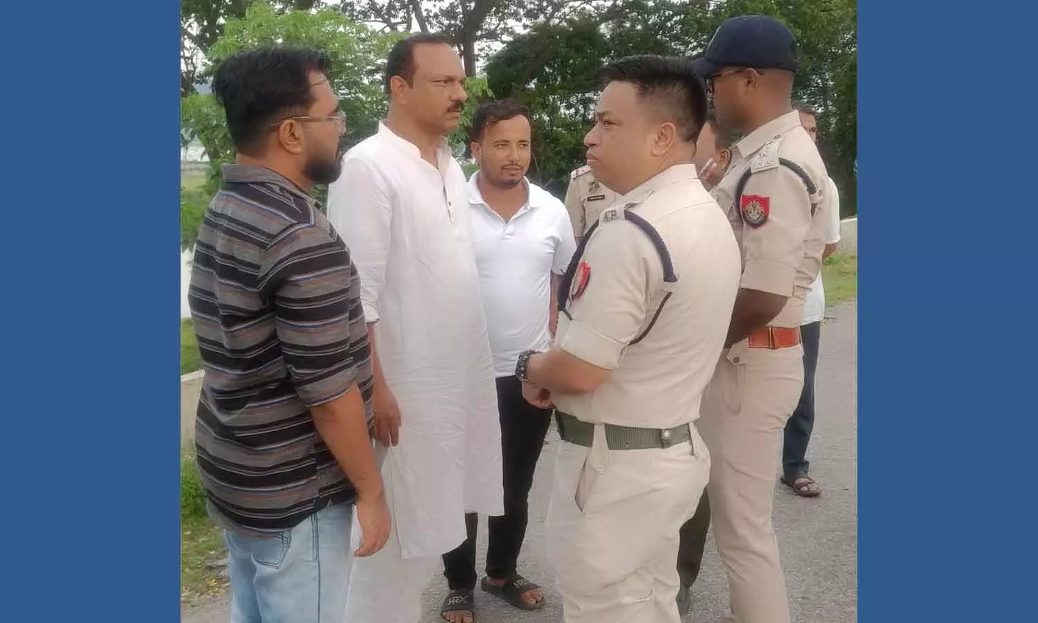 Muslim League leaders visit assam