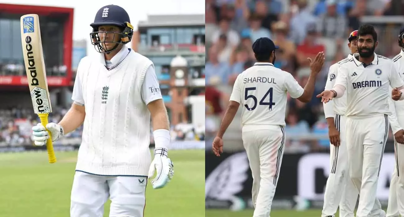 Joe Root hits century; England posts huge score against India, 544-7