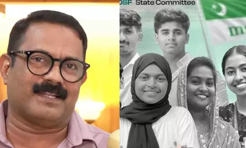 ‘സി.എച്ച്  ഉയർത്തിയ വാഴ്സിറ്റിയിൽ യൂണിയൻ ചെയർപേഴ്സനായി  തട്ടമിട്ട പി.കെ ഷിഫാന എന്ന എംഎസ്എഫുകാരി; അഭിനന്ദനവുമായി കെ.എം ഷാജി