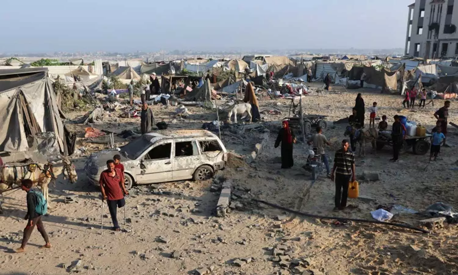 ഗസ്സയിൽ പട്ടിണിക്കൊല തുടരുന്നു; 24 മണിക്കൂറിനിടെ വിശന്നുമരിച്ചത് കുഞ്ഞുങ്ങൾ ഉൾപ്പെടെ 14 പേർ