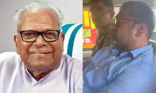 വി.എസിനെ സോഷ്യൽമീഡിയയിലൂടെ അധിക്ഷേപിച്ച അധ്യാപകന് സസ്പെന്‍ഷൻ