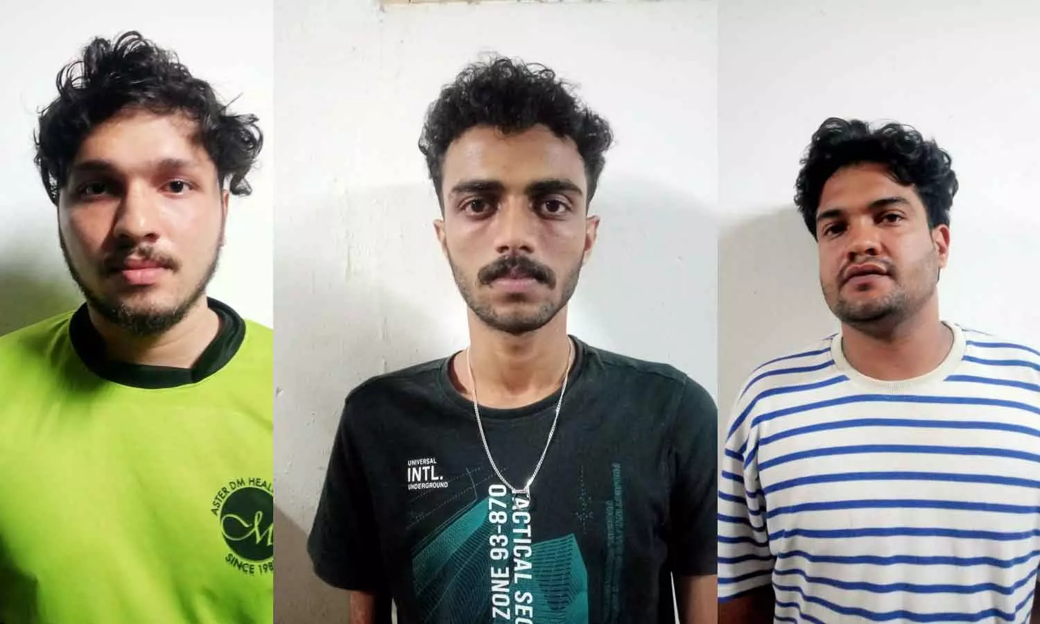 ഗൾഫിലേക്ക് കൊണ്ടുപോകാനായി ഏൽപ്പിച്ച അച്ചാർ കുപ്പിയിൽ ലഹരിമരുന്ന്; മൂന്നുപേർ പിടിയിൽ