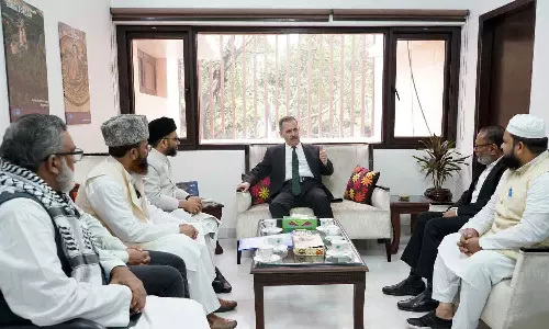 Muslim organization delegation visits Jordanian Ambassador