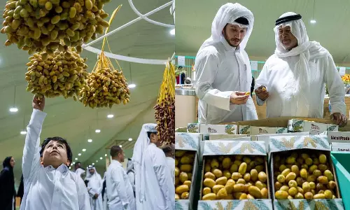 ഖത്തറിലെ സൂഖ് വാഖിഫിൽ ആറു ദിവസത്തിനിടെ വിറ്റത് 80 ടൺ ഈത്തപ്പഴം