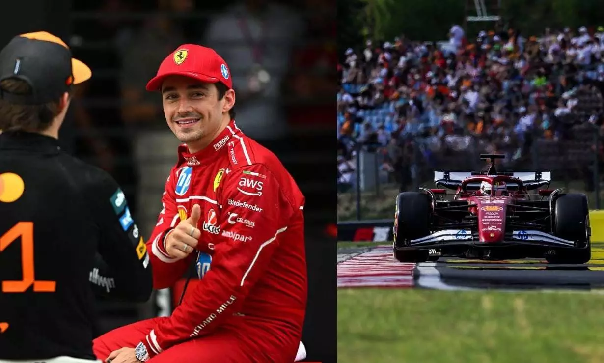 ഹങ്കേറിയൻ ഗ്രാൻഡ്പ്രീ: ലെക്ലർകിന് പോൾ പൊസിഷൻ; ലൂയിസ് ഹാമിൽട്ടൺ 12ാം സ്ഥാനത്ത്