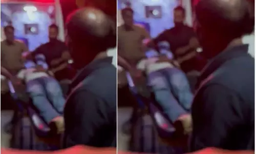 Police saved young man life