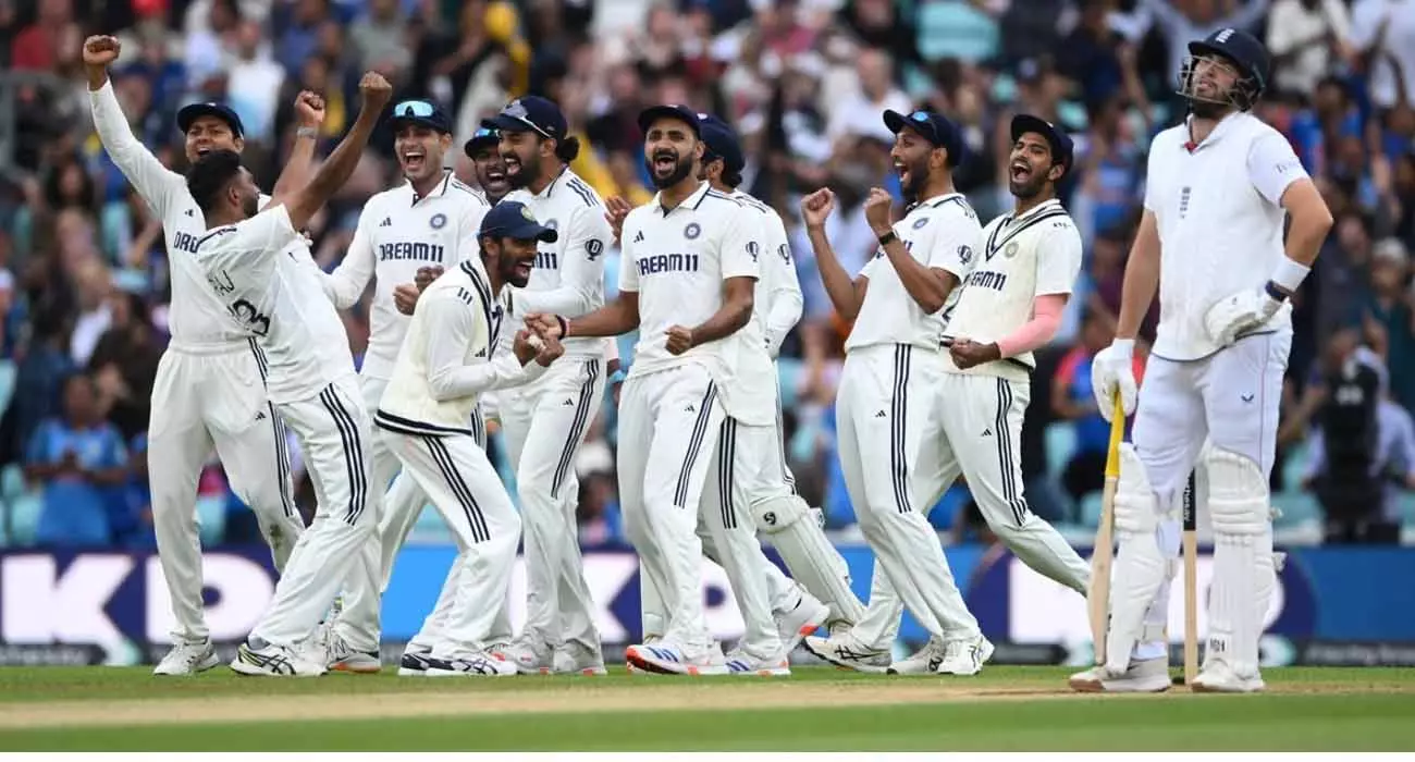 Siraj and Prasad are the fire; India beat England by six runs in a thriller Siraj and Prasad are the fire; India beat England by six runs in a thriller
