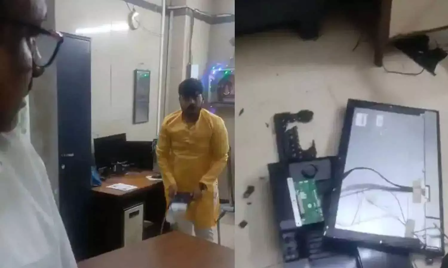 ധാരാവിയിൽ എന്റെ പേര് പറഞ്ഞാൽ മതി,എല്ലാവർക്കും എന്നെ അറിയാം; ടിക്കറ്റില്ലാതെ യാത്ര ചെയ്തതിന് പിടിയിലായ യുവാവ് റെയില്വെ സ്റ്റേഷന് ഓഫീസ് അടിച്ചു തകര്ത്തു ധാരാവിയിൽ എന്റെ പേര് പറഞ്ഞാൽ മതി,എല്ലാവർക്കും എന്നെ അറിയാം; ടിക്കറ്റില്ലാതെ യാത്ര ചെയ്തതിന് പിടിയിലായ യുവാവ് റെയില്വെ സ്റ്റേഷന് ഓഫീസ് അടിച്ചു തകര്ത്തു