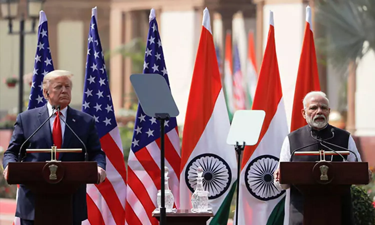 അമേരിക്കയും യൂറോപ്യൻ യൂണിയനും ഇന്ത്യയെ ലക്ഷ്യം വയ്ക്കുന്നു; ട്രംപിന്റെ തീരുവ ഭീഷണിക്കെതിരെ ഇന്ത്യ