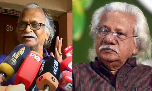 പുഷ്പവതിയെ എനിക്കറിയില്ല,അടൂർ സംസാരിക്കുമ്പോൾ പ്രതിഷേധിച്ചത് ആളാവാൻ; ശ്രീകുമാരൻ തമ്പി