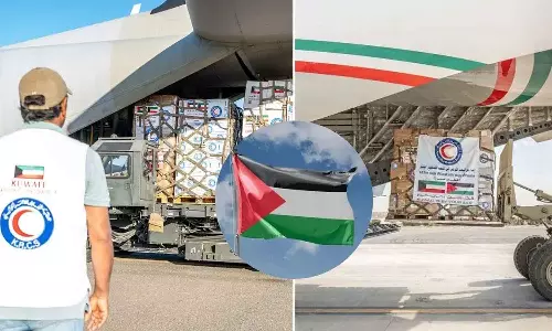 ഗസ്സയെ ചേർത്തുപിടിച്ച് കുവൈത്ത്; അടിയന്തര ദുരിതാശ്വാസ കാമ്പയിൻ വഴി സമാഹരിച്ചത് 6.5 ദശലക്ഷം ദിനാർ