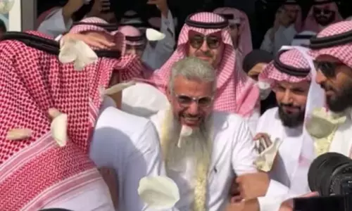 Saudi citizen Humaidan Al-Turki finally returns to his homeland after 19 years in an American prison