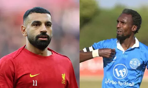 ‘Can you tell us how he died?’: Mohamed Salah criticises Uefa over tribute to ‘Palestinian Pelé’