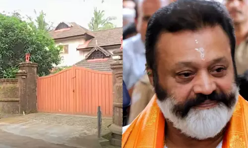 നെട്ടിശ്ശേരിയിലെ വീട്ടിൽ സുരേഷ് ഗോപിയോ ബന്ധുക്കളോ ഇപ്പോൾ താമസമില്ല; കോണ്‍ഗ്രസ് ആരോപണം ശരിവെച്ച് അയല്‍വാസി