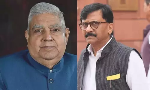 എവിടെ ജഗ്ദീപ് ദൻഘഡ്, കേന്ദ്രസർക്കാർ നിലപാട് വ്യക്തമാക്കണം: അമിത് ഷാക്ക് കത്തയച്ച് ശിവസേന എംപി സഞ്ജയ് റാവത്ത് എവിടെ ജഗ്ദീപ് ദൻഘഡ്, കേന്ദ്രസർക്കാർ നിലപാട് വ്യക്തമാക്കണം: അമിത് ഷാക്ക് കത്തയച്ച് ശിവസേന എംപി സഞ്ജയ് റാവത്ത്