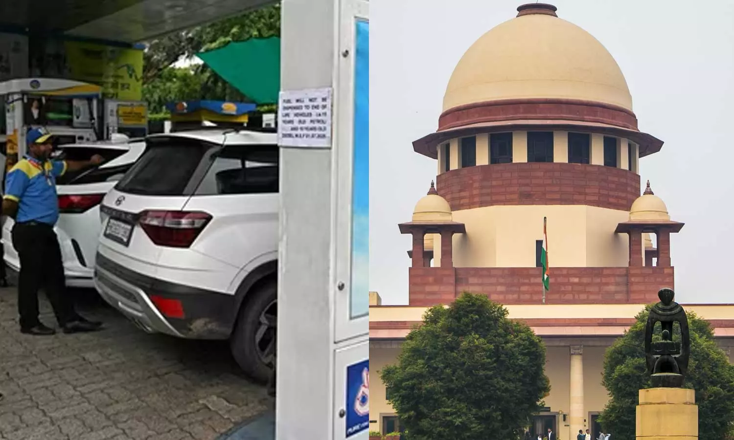 ഡല്‍ഹിയിലെ കാലാവധി കഴിഞ്ഞ വാഹന ഉടമകള്‍ക്കെതിരെയുള്ള നടപടികള്‍ സുപ്രീം കോടതി തടഞ്ഞു