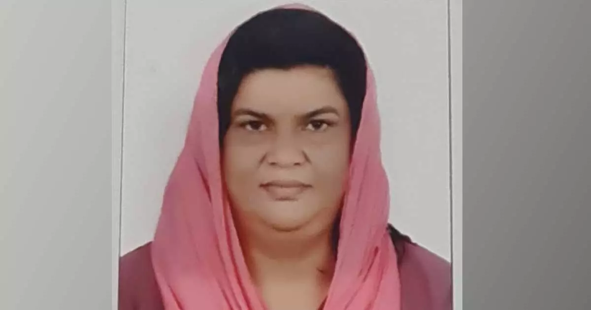 ഷാർജ ഇന്ത്യൻ സ്കൂൾ ജീവനക്കാരി സോഫിയ മനോജ് അന്തരിച്ചു