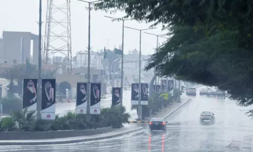 സൗദിയിൽ ആറിടങ്ങളിൽ ശക്തമായ മഴ