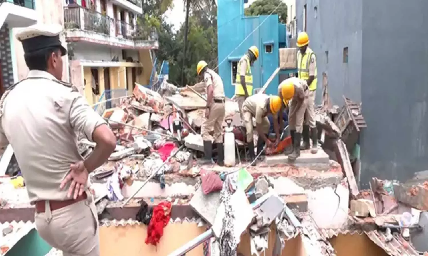 ബംഗളൂരുവിൽ ഗ്യാസ് സിലിണ്ടർ പൊട്ടിത്തെറിച്ച് ആറുവയസുകാരന് ദാരുണാന്ത്യം; 12 പേർക്ക് പരിക്കേറ്റു