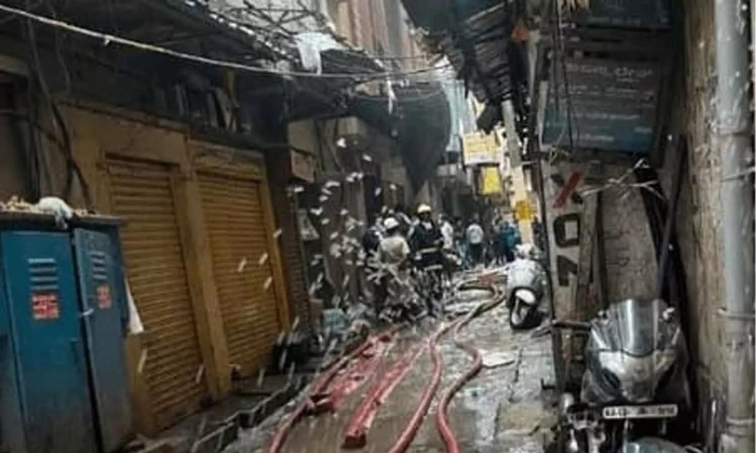 ബംഗളൂരുവിൽ നാലുനില കെട്ടിടത്തിൽ തീപിടിത്തം; അഞ്ചുപേർ വെന്തുമരിച്ചു