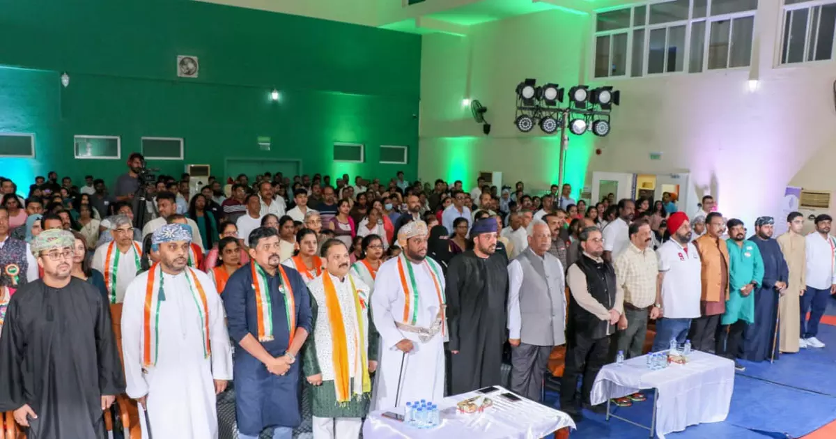 Indian Social Club celebrates Independence Day in Salalah