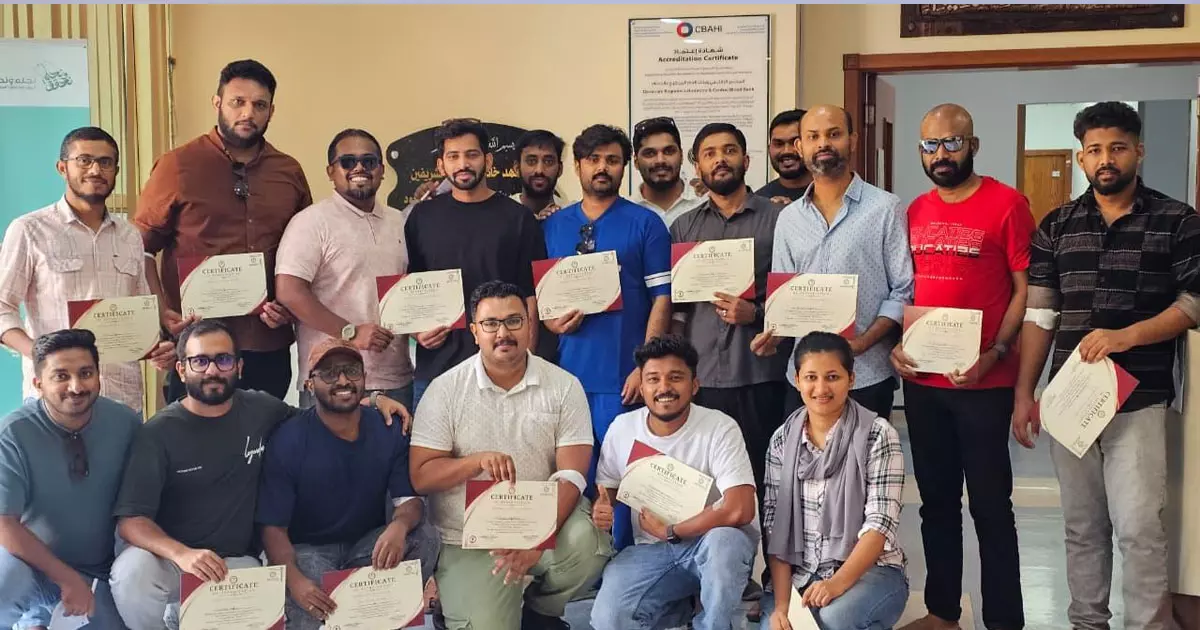 Dammam Kerala Engineers Forum Blood Donation Camp