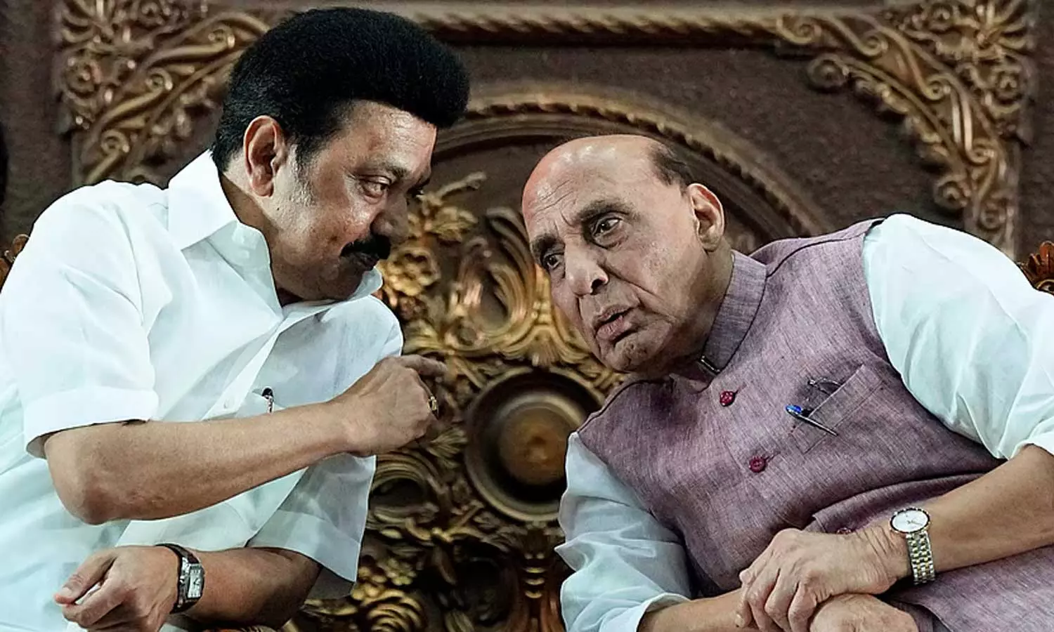 ഉപരാഷ്ട്രപതി തെരഞ്ഞെടുപ്പിൽ സി.പി രാധാകൃഷ്ണനെ പിന്തുണയ്ക്കണം: സ്റ്റാലിനെ വിളിച്ച്‌ രാജ്നാഥ് സിങ്