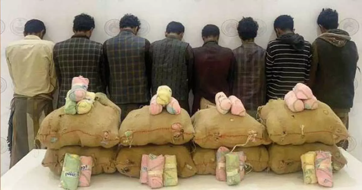 സൗദിയിൽ ഒരാഴ്ചക്കിടെ മയക്കുമരുന്നുമായി 1708 പേർ പിടിയിൽ