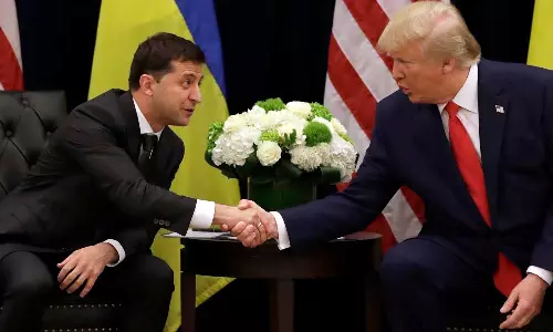 യുദ്ധം അവസാനിപ്പിക്കാൻ ത്രിരാഷ്ട്ര സമാധാന ശ്രമങ്ങൾക്ക് തയ്യാര്‍;ട്രംപിന് നന്ദി പറഞ്ഞ് സെലന്‍സ്കി