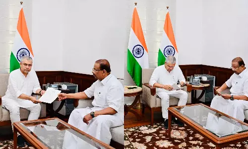 കണ്ണൂരിന്റെ റെയിൽവേ വികസനത്തിന് സമഗ്രനിർദേശങ്ങളുമായി കെ.സുധാകരൻ എംപി; കേന്ദ്ര റെയിൽവേ മന്ത്രിയുമായി കൂടിക്കാഴ്ച നടത്തി