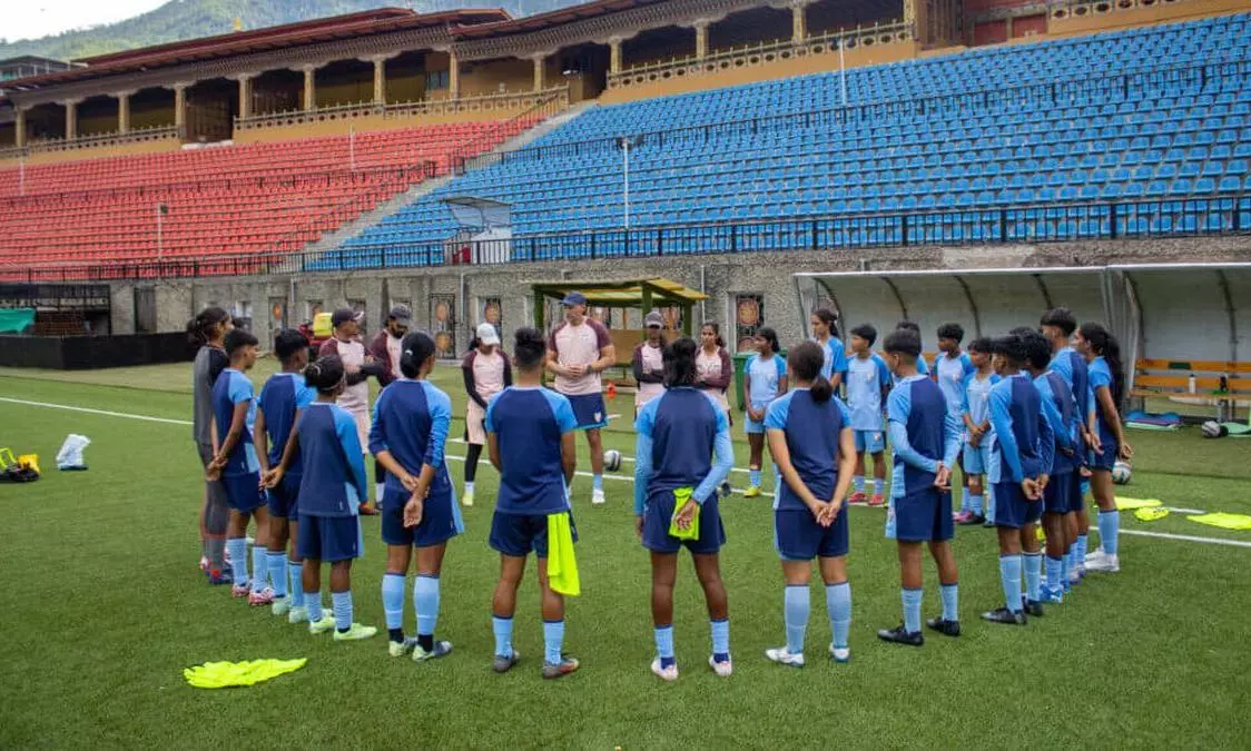 വനിത അണ്ടർ 17 സാഫ് കപ്പ് ; നേപ്പാളിനെതിരെ ഇന്ത്യക്ക് ഏഴ് ഗോൾ ജയം വനിത അണ്ടർ 17 സാഫ് കപ്പ് ; നേപ്പാളിനെതിരെ ഇന്ത്യക്ക് ഏഴ് ഗോൾ ജയം