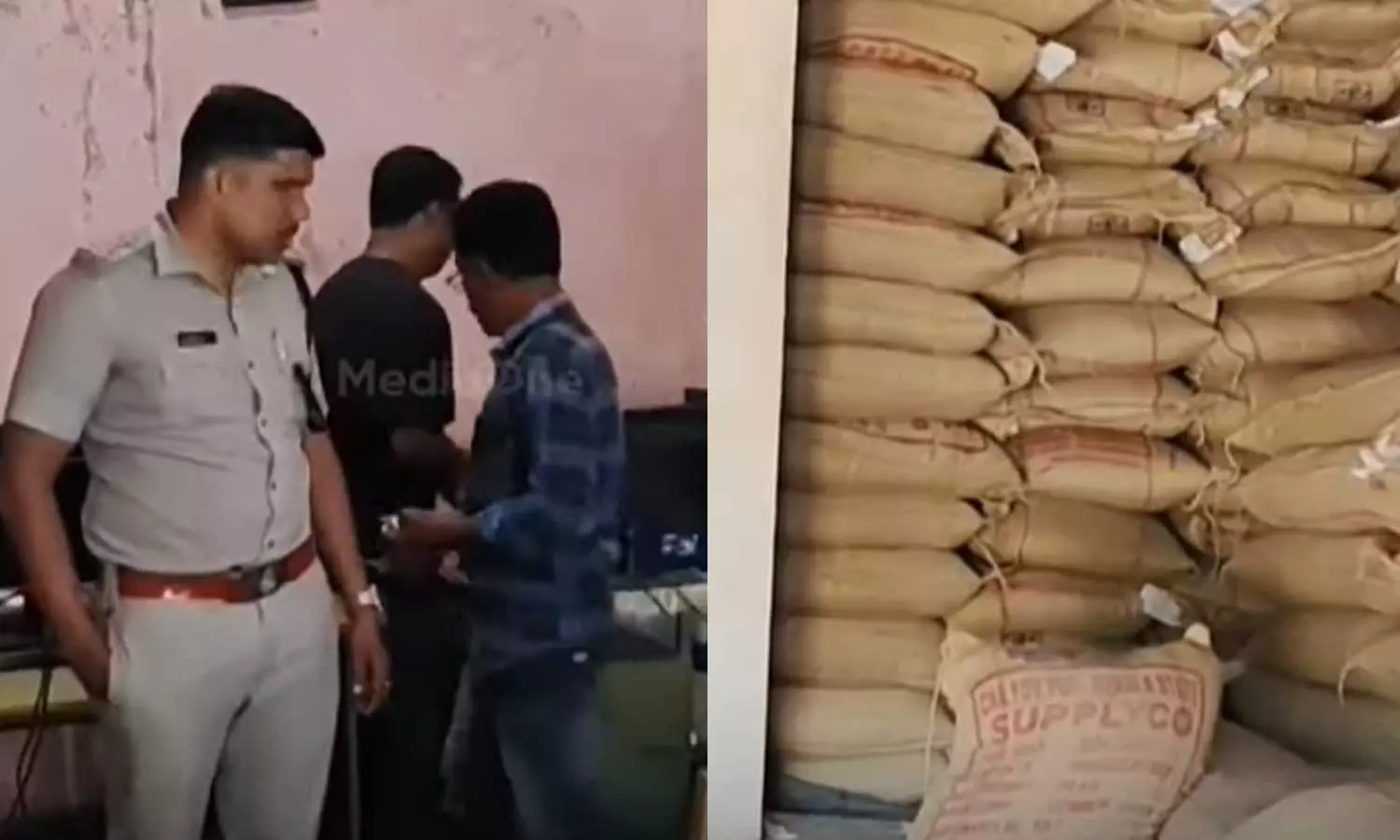 പിക്കപ്പ് വാനില്‍ അരി കടത്താന്‍ ശ്രമം; സപ്ലൈക്കോ ഡിപ്പോയില്‍ നിന്ന് കടത്തിയ 72 ചാക്ക് അരി നാട്ടുകാര്‍ പിടികൂടി