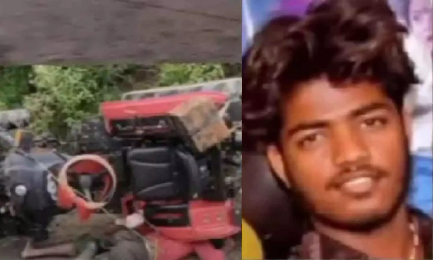 young man died after a tractor overturned during the filming of Reels in Mangaluru.
