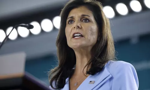 ചൈനയെപ്പോലെ ഒരു എതിരാളിയായി കാണരുത്, ഇന്ത്യയുമായുള്ള ബന്ധം വഷളാക്കുന്നത് നയതന്ത്ര ദുരന്തം; യുഎസിന് മുന്നറിയിപ്പുമായി നിക്കി ഹേലി