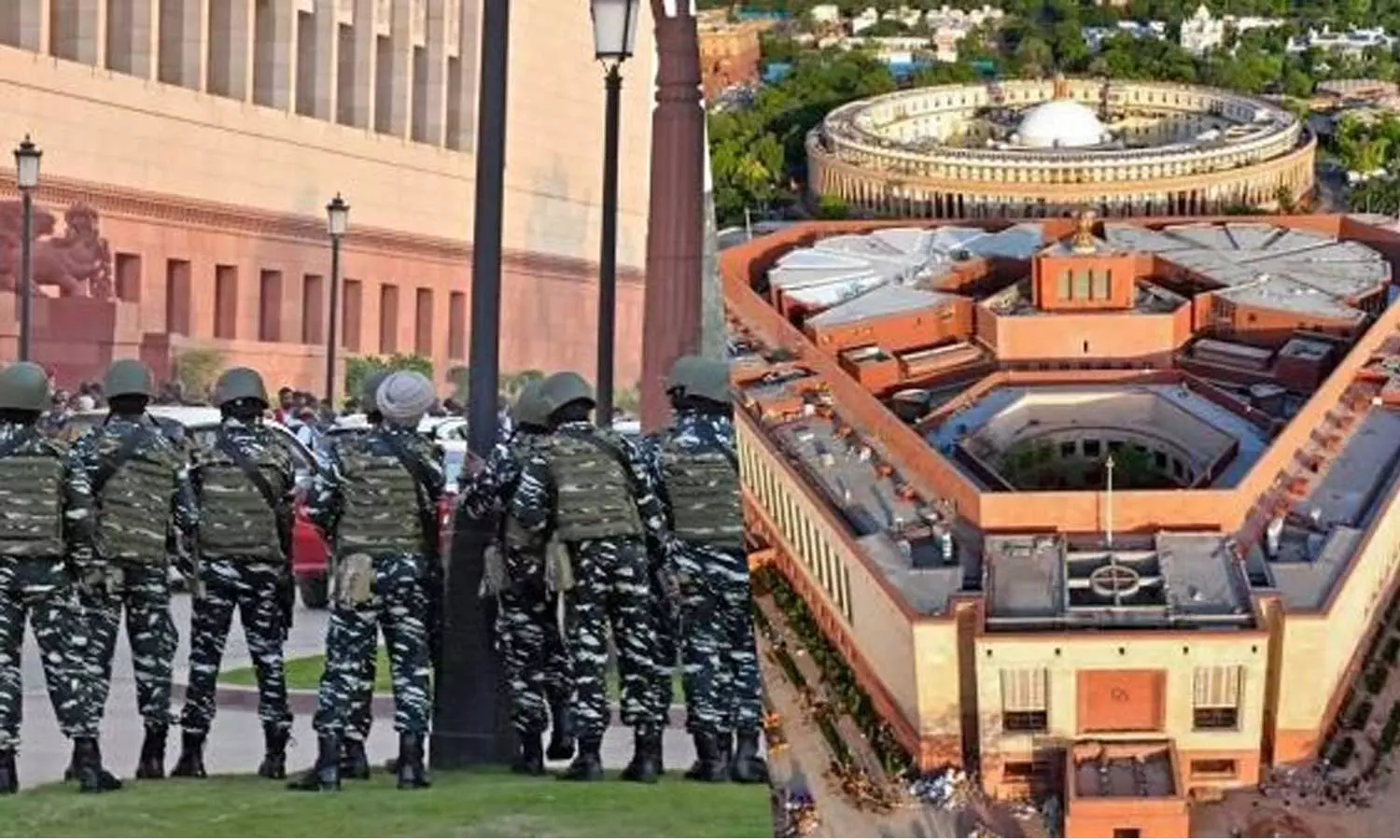 മതില്‍ ചാടികടന്ന് അതിക്രമിച്ച് കയറി; പാര്‍ലമെന്റില്‍ വീണ്ടും സുരക്ഷാ വീഴ്ച