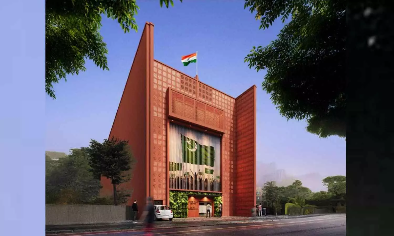 മുസ്ലിം ലീഗ് ദേശീയ ആസ്ഥാന മന്ദിരം ഖാഇദേ മില്ലത്ത് സെന്റർ ഉദ്ഘാടനം നാളെ മുസ്ലിം ലീഗ് ദേശീയ ആസ്ഥാന മന്ദിരം ഖാഇദേ മില്ലത്ത് സെന്റർ ഉദ്ഘാടനം നാളെ