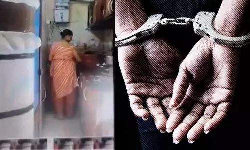 ഗ്ലാസില്‍ മൂത്രമൊഴിച്ചു, പാത്രങ്ങളില്‍ തളിച്ചു; ദൃശ്യങ്ങൾ പുറത്തായതോടെ വീട്ടുജോലിക്കാരി അറസ്റ്റിൽ