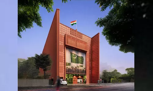 മുസ്ലിം ലീഗ് ദേശീയ ആസ്ഥാന മന്ദിരം ഖാഇദേ മില്ലത്ത് സെന്റർ ഉദ്ഘാടനം നാളെ മുസ്ലിം ലീഗ് ദേശീയ ആസ്ഥാന മന്ദിരം ഖാഇദേ മില്ലത്ത് സെന്റർ ഉദ്ഘാടനം നാളെ