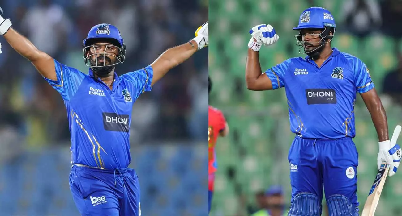 Sanju smashes century; Kochi Blue Tigers win last-over thriller