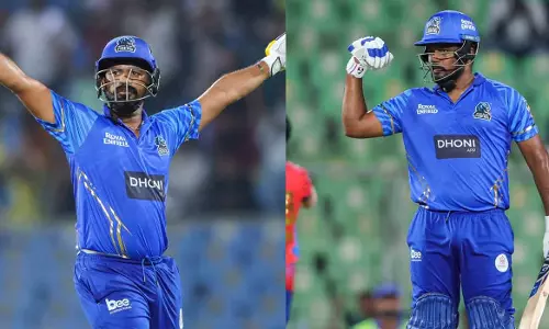 Sanju smashes century; Kochi Blue Tigers win last-over thriller