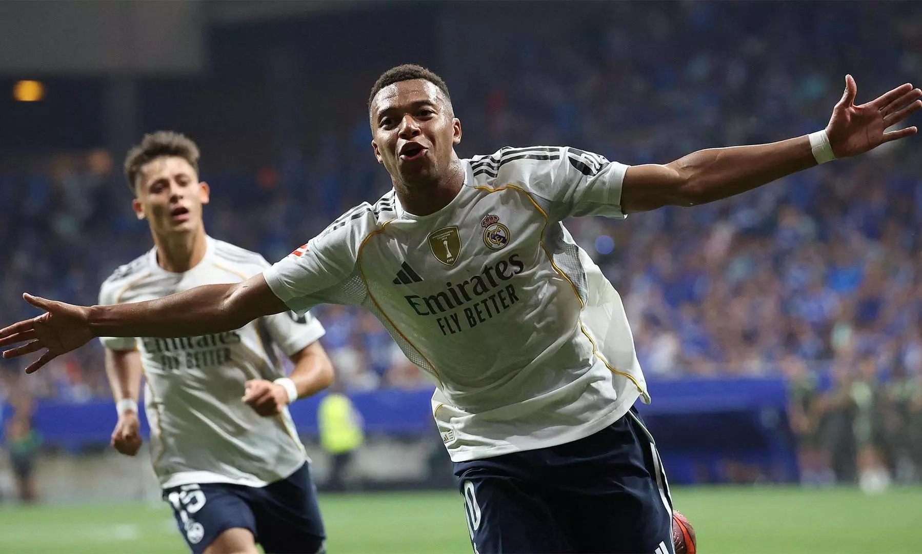 എംബാപ്പെക്ക് ഇരട്ട ഗോൾ ; ഓവിയെഡോക്കെതിരെ റയലിന് മിന്നും ജയം