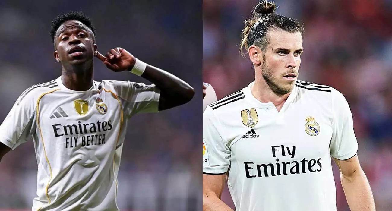 Vinicius surpasses Bale; ranks 17th among Real Madrids top scorers