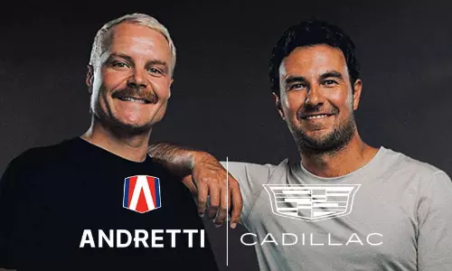 വാൾട്ടറി ബോട്ടാസിനെയും സെർജിയോ പെരസിനെയും എത്തിച്ച് കാഡിലാക്ക്